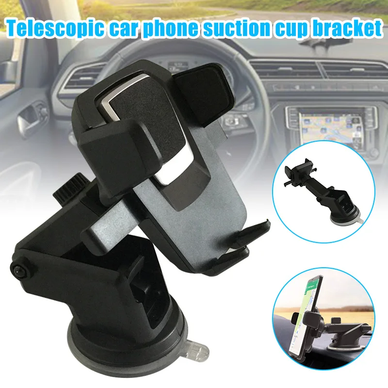 

2019 Car Cell Phone Mount Foldable Adjustable Phone Holder Bracket Suction Cup for Auto Smartphone CSL88