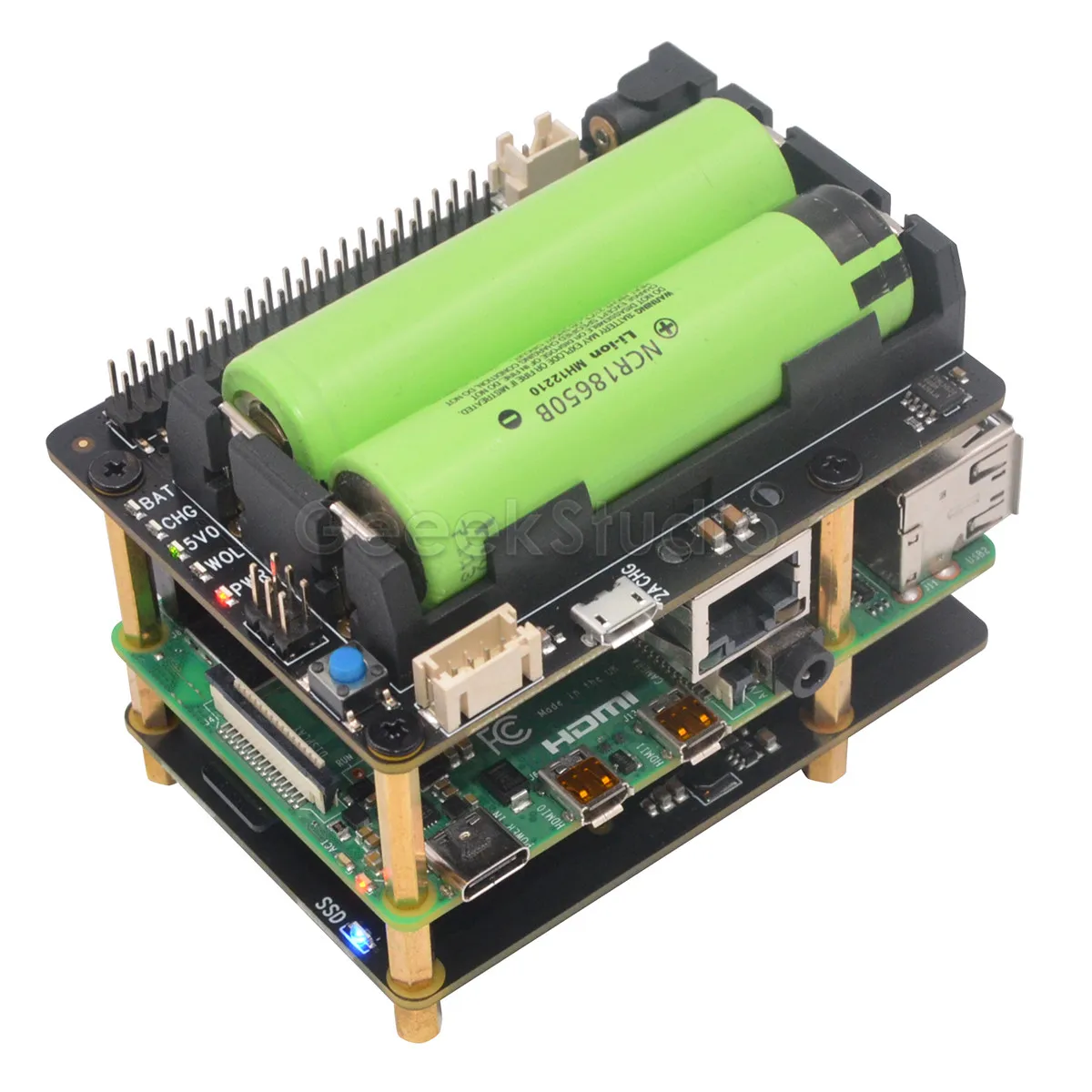 Новинка! Плата расширения для SSD накопителя Raspberry X857 V1.2 mSATA Pi 4B ( 4 модели