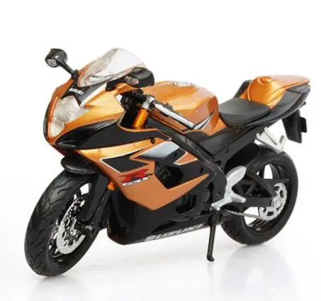 1:12 Suzuki GSX-R1000 модель мотоцикла Коллекция игрушек Лучший подарок на день рождения Рождество для детей - Цвет: Коричневый