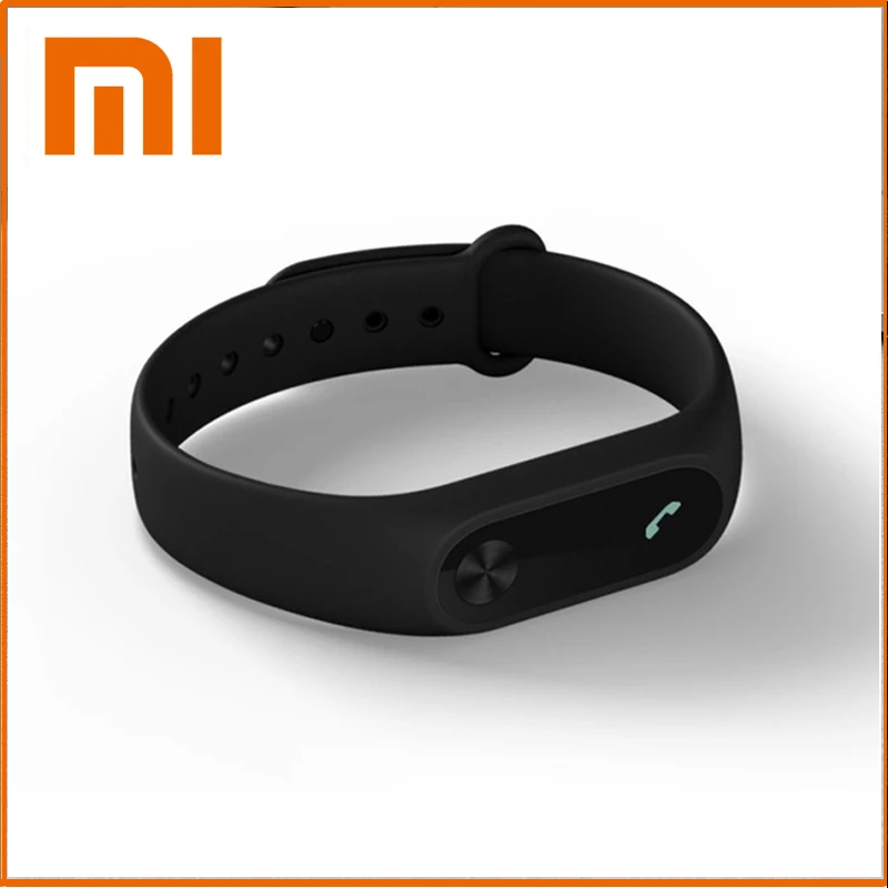 Оригинальный Смарт-часы Xiaomi Mi Band 2 браслет OLED сенсорный экран монитор сна
