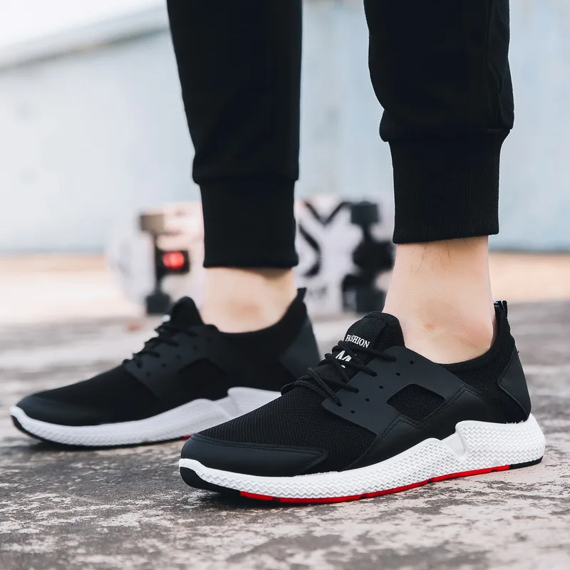 

2019 New Style Autumn MEN'S SHOES Korean-style Trend Breathable Mesh Athletic Shoes Casual Running Coconut Shoes MEN'S SHOES Sub