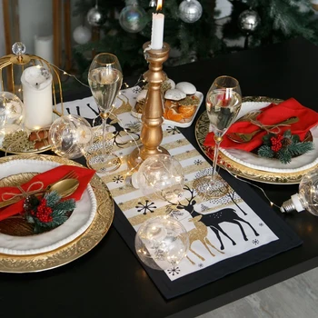 

Table runner "Ethel: Deer", 30 × 70 cm, 100% cotton, twill, 190 g / m² 3629040