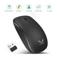 מחשב נייד ZERODATE Wireless Mouse מחשב מיני מאוס ארגונומי עכבר 2.4Ghz USB עכברים אופטיים עבור T16 מחשב נייד (5)