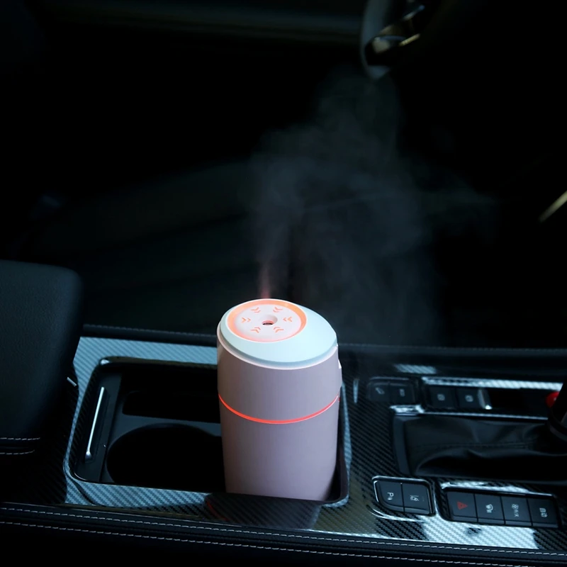 400 мл увлажнитель воздуха Арома эфирные масла диффузор для домашнего автомобиля Usb Fogger тумана со светодиодной ночной лампой