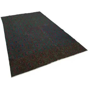 

195x314 Cm Brown Handmade Bohemian Rug-6x10 Ft