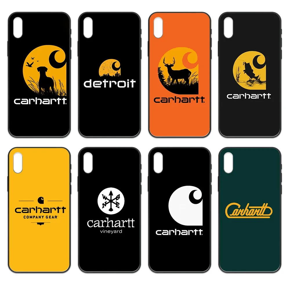 

American Brand Carhart prime black Phone case cover hull For iphone 4 4s 5 5S SE 5C 6 6S 7 8 plus X XS XR 11 PRO MAX 2020
