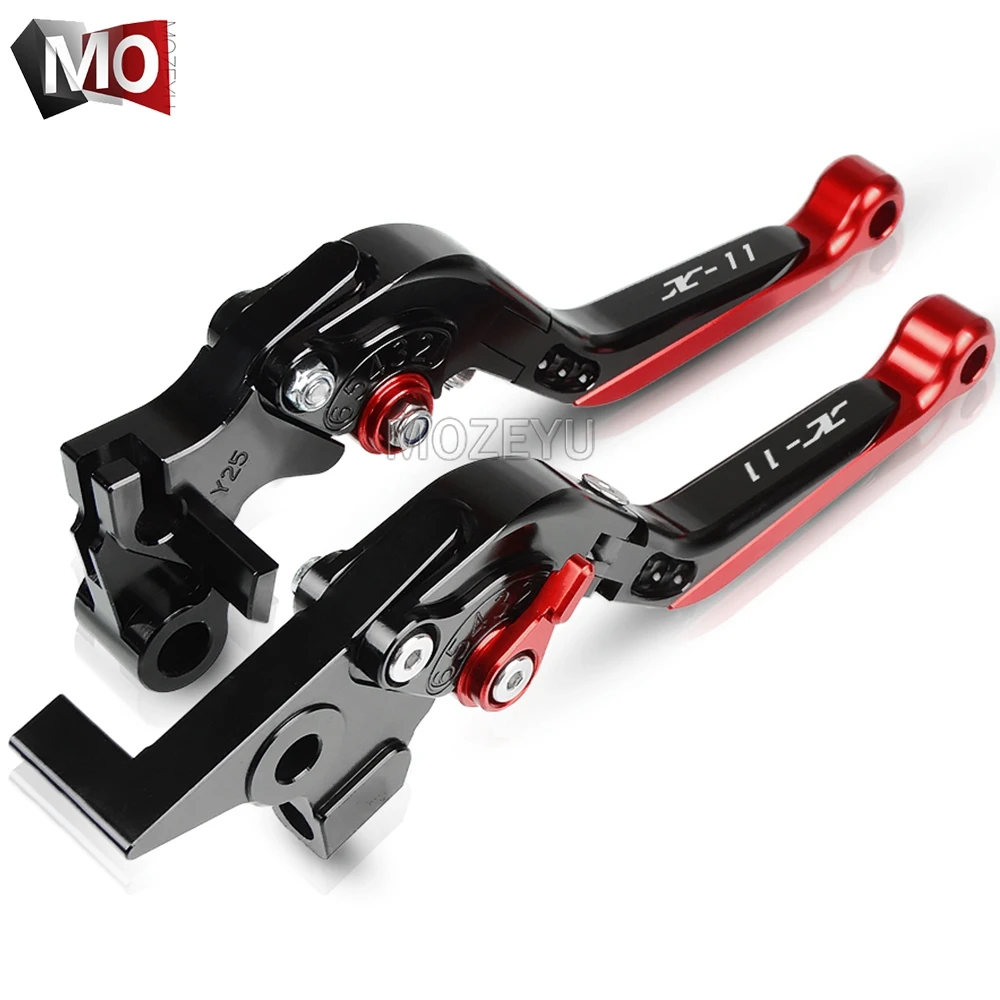 Motorcycle X-11 Accessories CNC Adjustable Folding Extendable Brake Clutch Levers For Honda X-11 X11 1999-2002 2000 2001