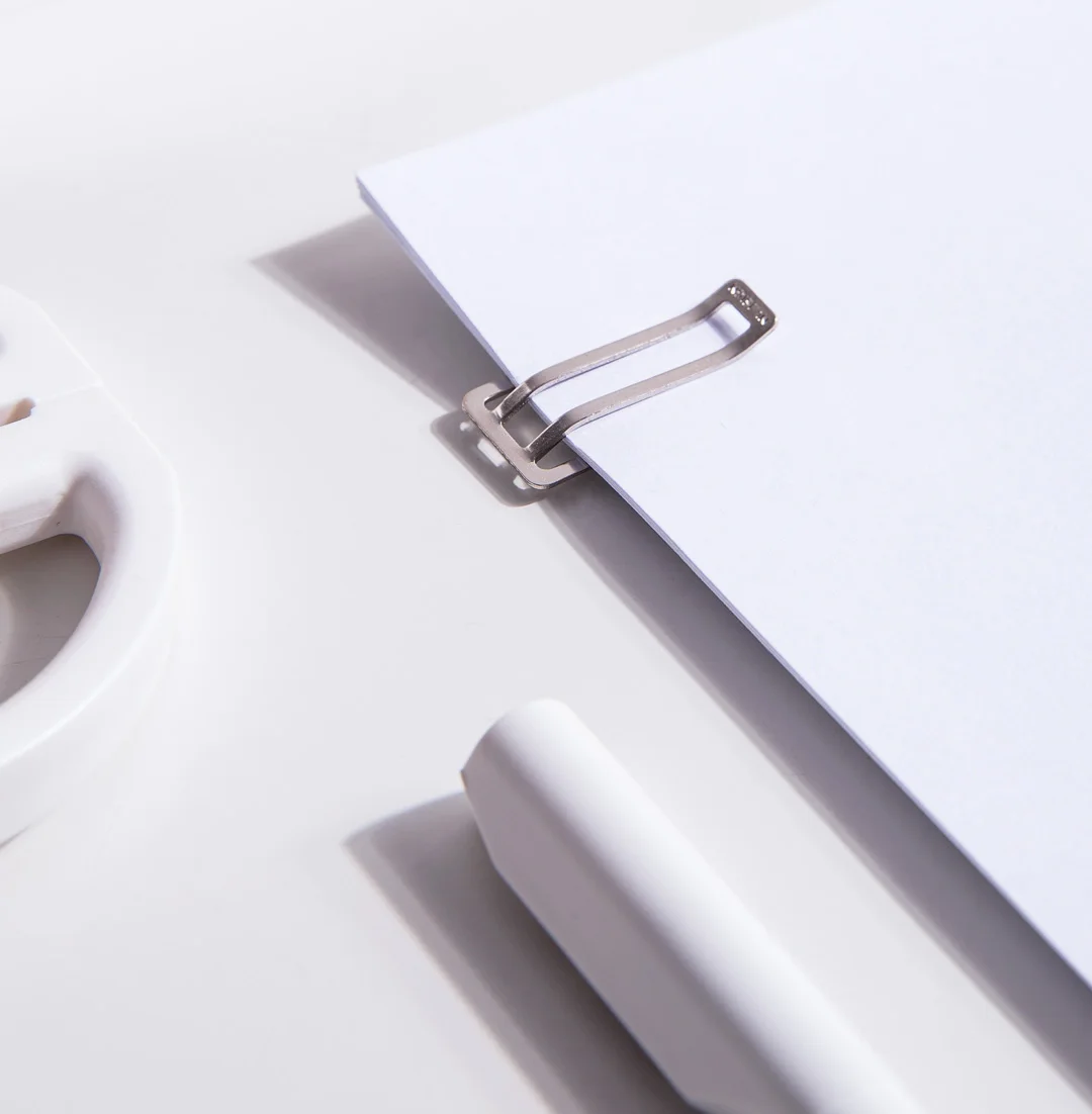 10 шт. Xiaomi NUSIGN металлические скрепки износостойкие марганцевые стальные Сортировка документов простая классификация повторное использование офисное хранение