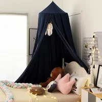 Baby Canopy Mosquito Children Room Decoration Crib Netting Baby Tent Hung Dome Baby Mosquito Net Photography Props 8