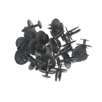 

20PCS Auto Plastic Fastener Clip Car Engine Cover Soundproof Cotton Clips for Peugeot 307 308 408 206 Citroen C4 Car Styling