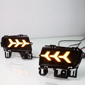 

YUANEN 2PCS LED Daytime Running Light For Mazda 6 2005 2006 2007 2008 Car Accessories Waterproof 12V DRL LED Fog Lamp Decoration