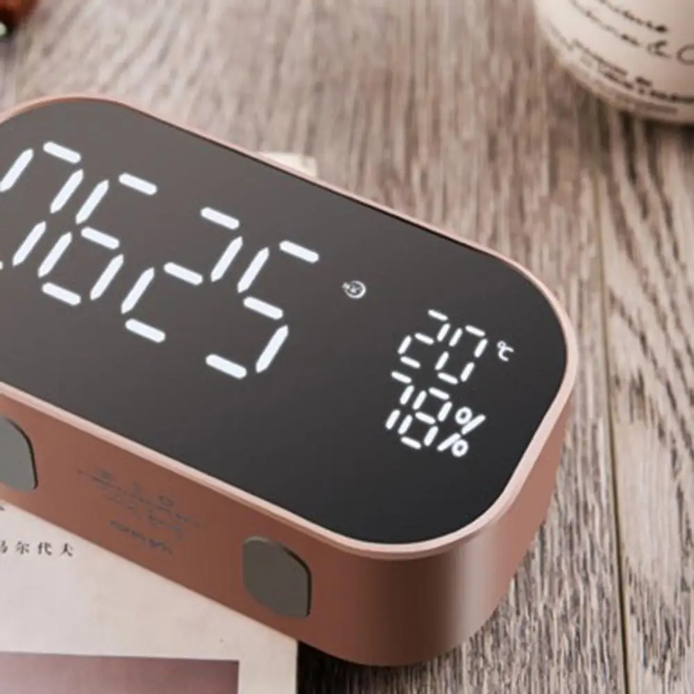 Портативный динамик беспроводной мини мобильный Будильник Небольшой звуковой декор для компьютера домашний будильник с динамиком интеграции