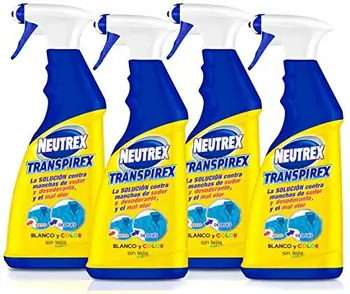 

[Pack 4] neutrex Fleckentferner transpirex Pistole 600 ml