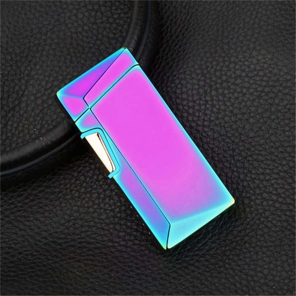  Cigarette-Lighter Personality Creative Windproof USB Charging Touch Induction Double Arc Plasma Lig