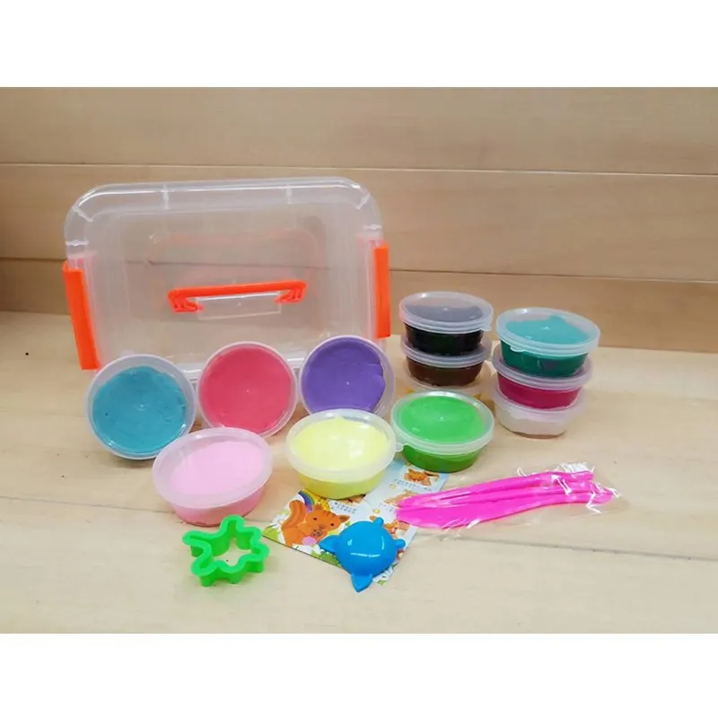 

Korean-style Magic Ultra-Light Clay 12 Color 24 Color Children Hand Clay Colored Clay Kindergarten Educational DIY Modeling Clay