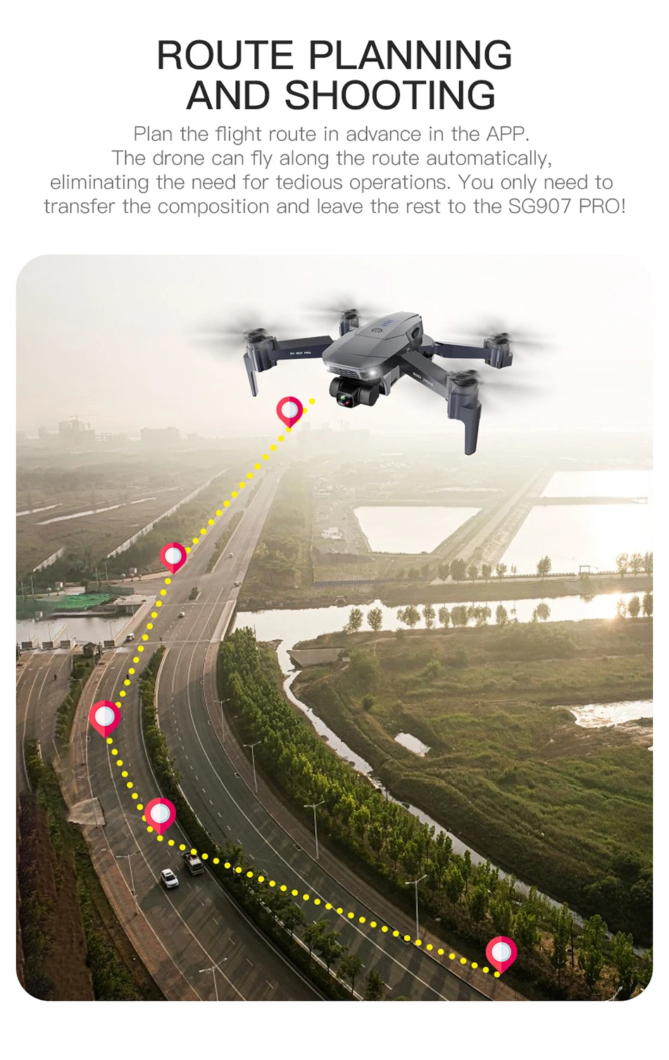 ZLL SG901 SG907 Pro GPS Dron 5G WIFI With 2-Axis