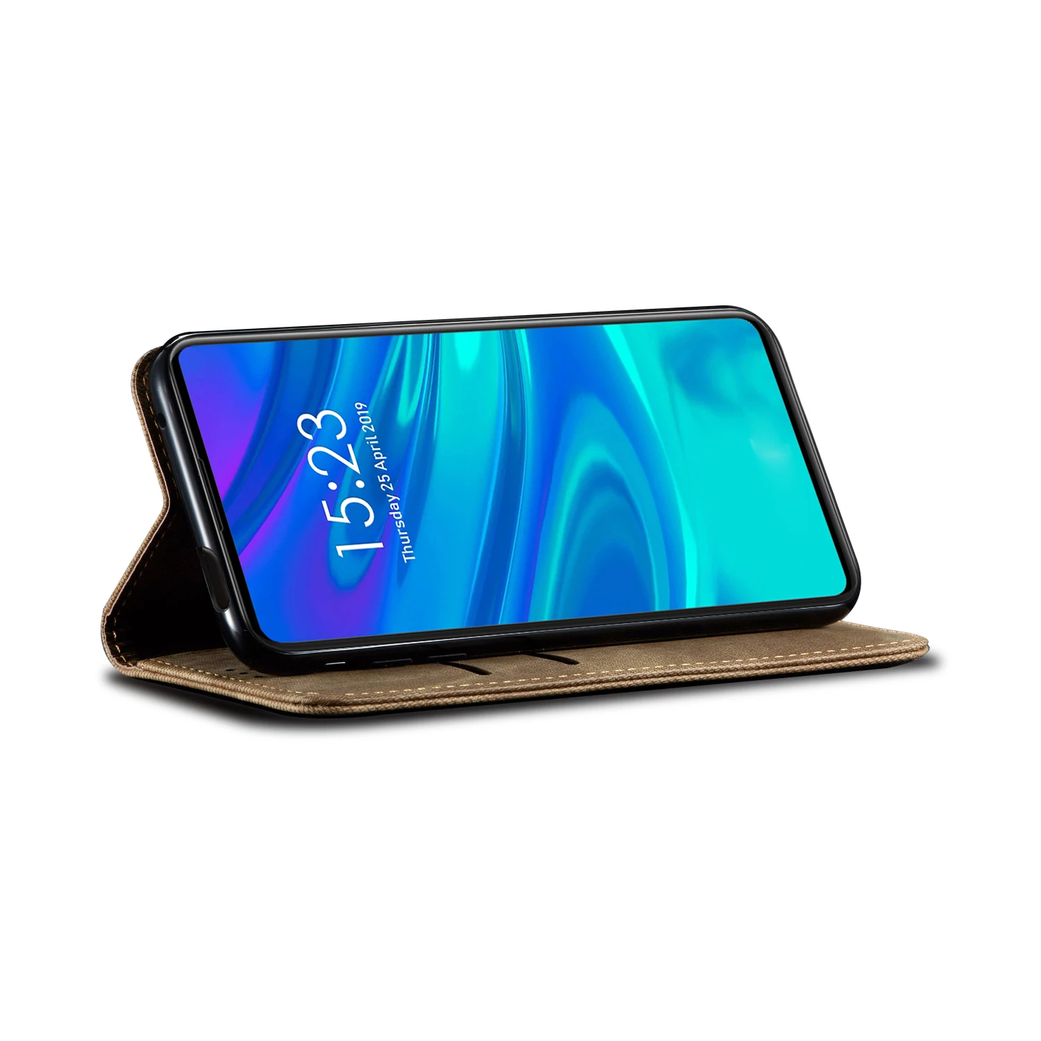 Холщовый ретро кожаный магнитный флип-чехол для huawei P30 MATE 30 pro Lite P Smart Z Y9 honor 20