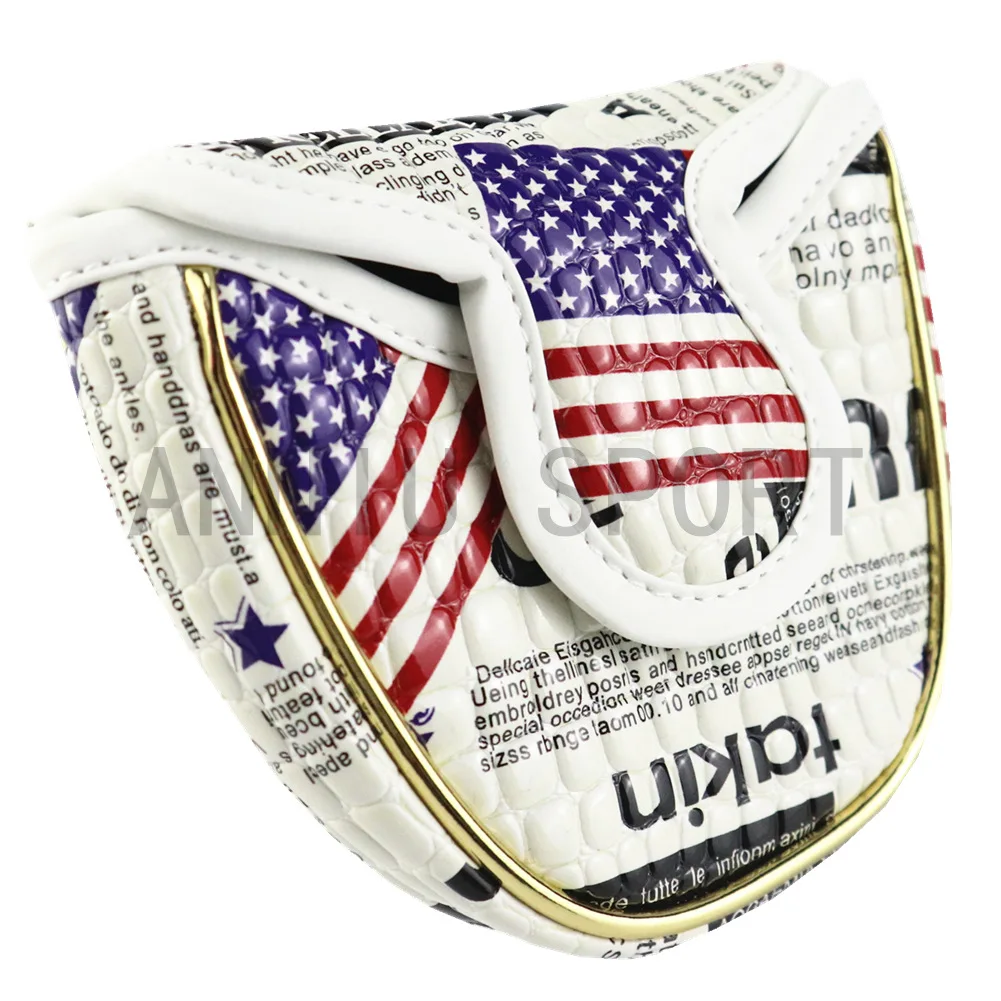 Manufacturers Direct Selling Cross Border Electricity Supplier Golf Club Sleeve Protective Case Putter Sleeve Large Semi-Circula