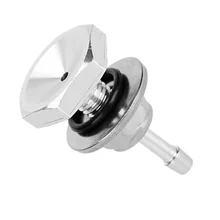 1 pièces argent turbocompresseur Boost tuyau tuyau mamelon Turbo vide VAC jauge raccord(China)