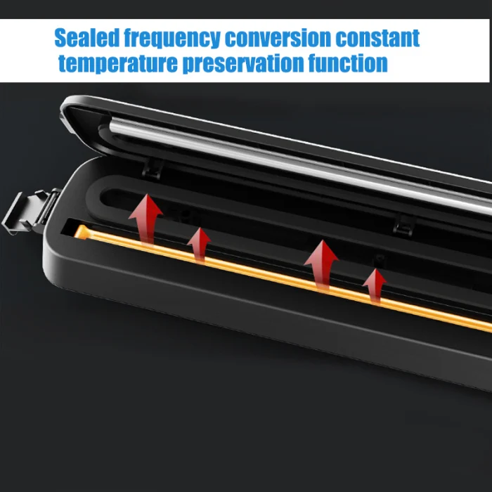 Vacuum Sealer Machine Automatic Food Sealer Machine with 15 Sealing Bags for Food Preservation QJS Shop