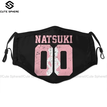 

Doki Doki Literature Club Mouth Face Mask Jersey DDLC Inspired Facial Mask Fashion Funny with 2 Filters for Adult