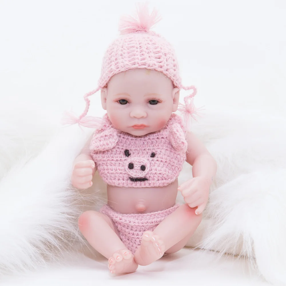 

CHILDREN'S Toy Gift Rag Baby Model Infant-Bath Silicone Doll Vinyl Infant EBay