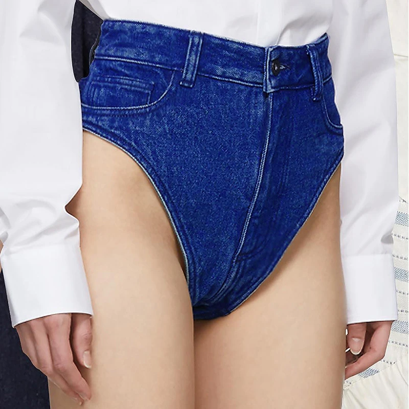 2020 Sexy Mini Shorts mujer caliente Super vaquero corto Jean Twerk pantalones cortos Club Bikini de fiesta Fondo femenino pantalones vaqueros pantalones cortos|Pantalones cortos| -