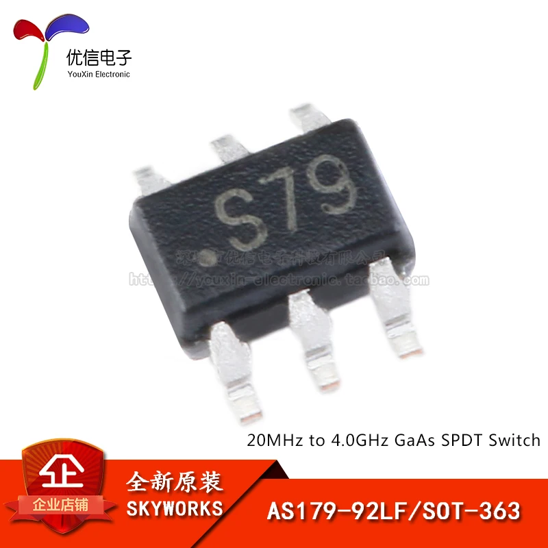 10 шт. AS179-92LF SOT-363 SPDT RF