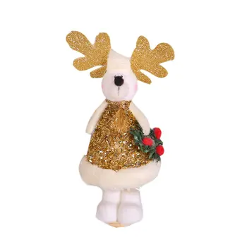 

Christmas Decorations Gold And Silver Dolls Old Angels Dolls Ornaments Children's Creative Plush Toys