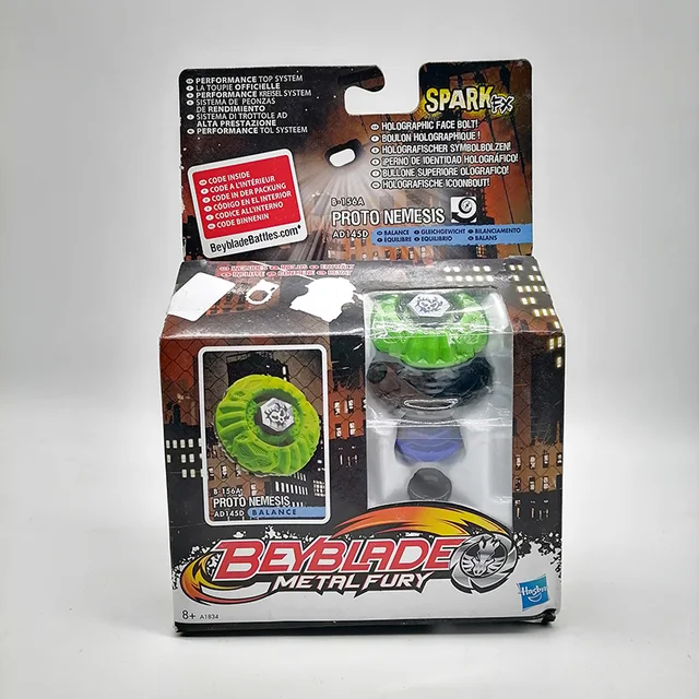 TAKARA TOMY Beyblade Shogun Steel Bey Blade Metal Fury Spinning Fusion Battle Tops Proto Nemesis Samurai Pegasus Toy Collection 4