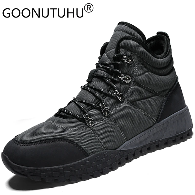 

2019 winter men's snow boots casual work shoes male military combat boot man shoe timber land army boots for men big size 38-48