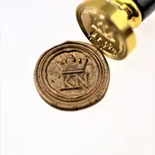 Индивидуальные инициалы с квадратным венком воск печать/пользовательские монограммы свадебные печати/свадебные приглашения печать/Пользовательские Свадебные ста