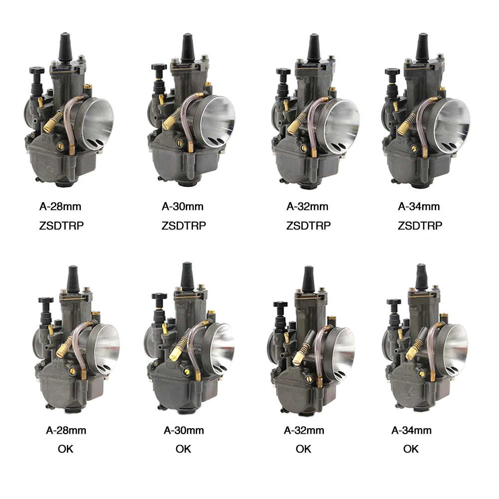 Карбюратор Alconstar PWK ZSDTRP для мотоцикла Honda Kawasaiki КАРБЮРАТОР класса А 28 мм 30 32 34