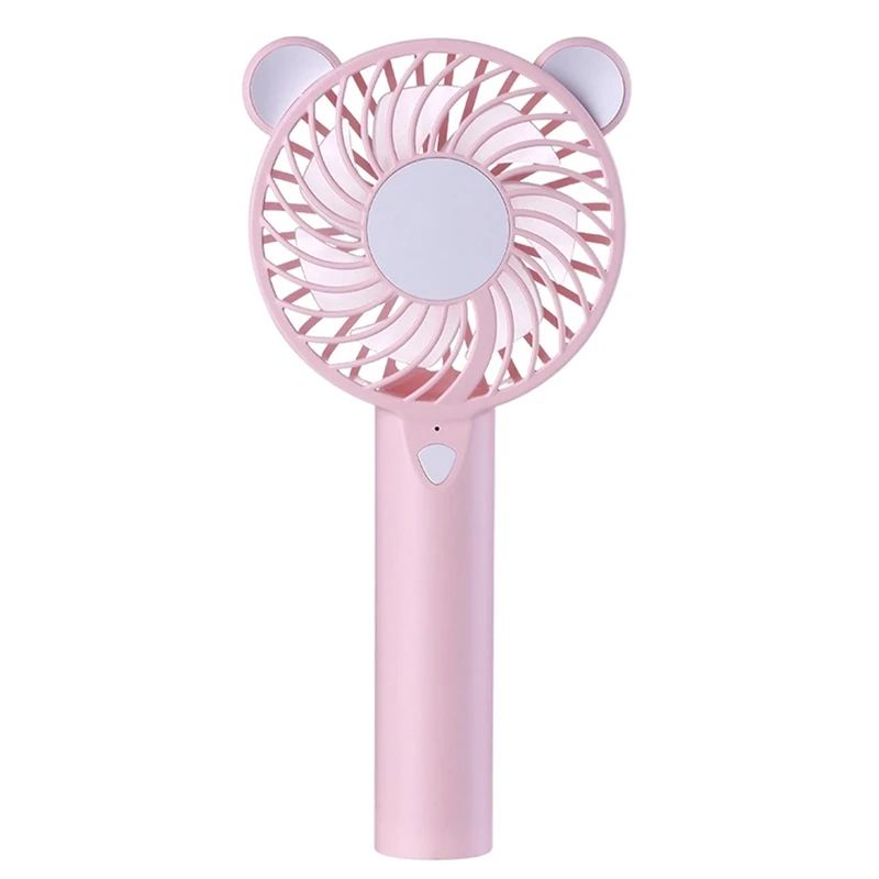 

Cute Mini Portable Handheld Cooling Fan & Usb Rechargeable Desk Quiet Air Cooler