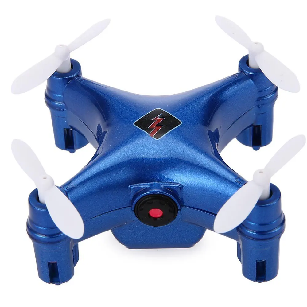 Blue Original Box Wltoys Q343 Мини RC дроны 2,4 ГГц 4CH 6 оси гироскопа RTF Квадрокоптер с дистанционным управлением мобильный WiFi Управление игрушка самолета в реальном времени Wi-Fi Дрон с передачей - Цвет: Blue Original Box