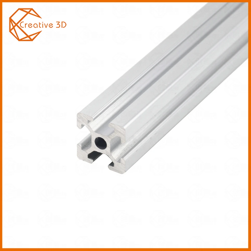 

1pc 2020 aluminum profile European standard anodized linear guide aluminum profile 2020 CNC 3D printer parts