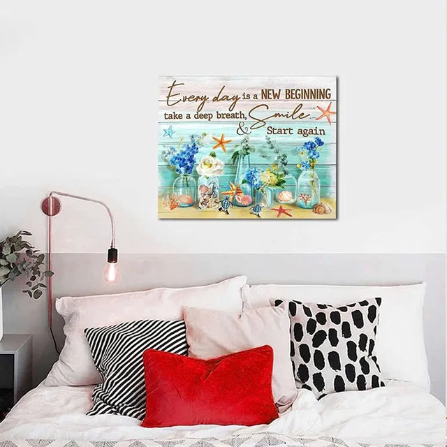 Everyday Is A New Beginning 5d Diy Diamond Painting Sweet Letters