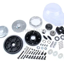 Металлический 2 скоростной комплект передачи для 1/5 HPI Rovan Baja Buggy 5B 5T 5SC King Motor RC автомобильные запчасти