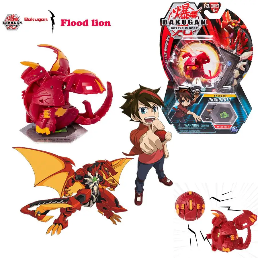 

Flame Unicorn BAKUGA Transformations Gyro Bey Blade Toupie Metal Fusion with Monster Ball Gyro Athletics Toys