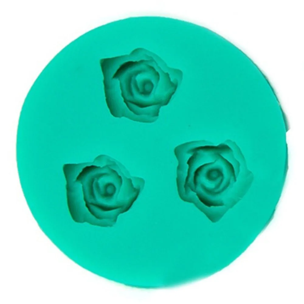 Горячая Новинка 3D Пищевая силиконовая форма розы формы для выпечки шоколадных конфет желе силиконовые формы для украшения свадебного торта инструменты