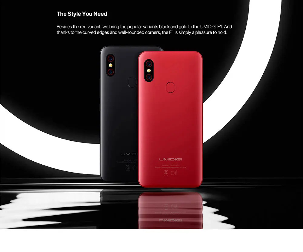 UMIDIGI F1 играть Android 9,0 48MP+ 8MP+ 16MP камеры 5150 mAh 6 ГБ Оперативная память 64 Гб Встроенная память 6," FHD восьмиядерный смартфон разблокирована 4g Мобильный фононов Двойная камера беспроводная зарядка