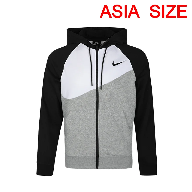 Original New Arrival NIKE AS M NSW SWOOSH HOODIE FZ FT Men's Jacket Hooded Sportswear - Цвет: BV5300064