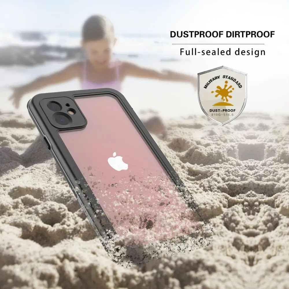 Redpepper для iphone 11 водонепроницаемый чехол ударная грязевая защита от снега защита для iphone Pro/Pro Max с Touch ID Чехол для телефона чехол
