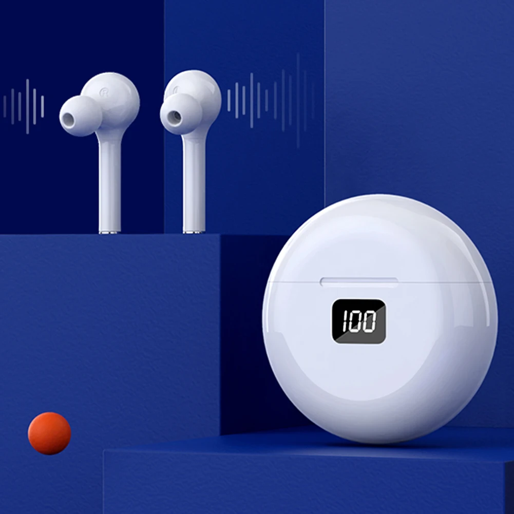 2020 new TW13 Bluetooth V5 0 Wireless in Ear Headset with Microphone Stereo LED Display HiFi touch control HD call Headphone