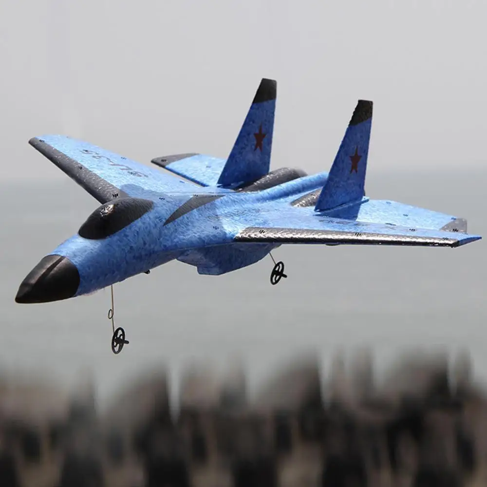 

RC Plane Toy EPP Craft Foam Electric Outdoor RTF Radio Remote Control Tail Pusher Glider Plane Model For Boy