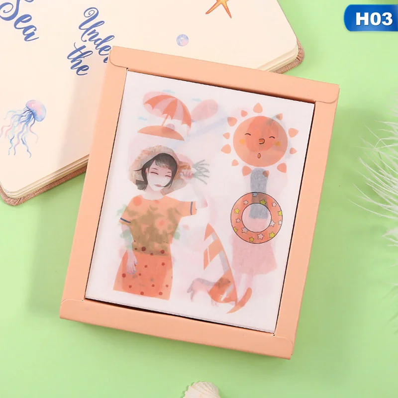 H03 20 шт./компл. декоративные наклейки DIY Дневник Scrapbooking этикетка стикер s Канцтовары Школьные принадлежности - Цвет: H03