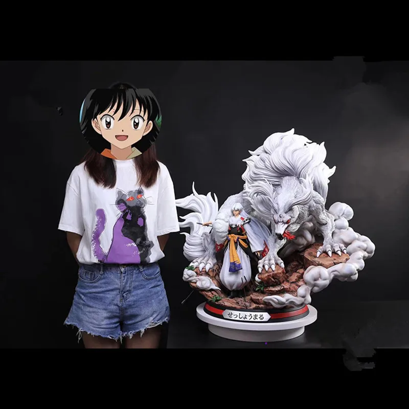 Аниме Inuyasha Sesshoumaru Kill Temple GK статуя мультипликатора румико такахаши ПВХ фигурка Коллекция Модель игрушки M3837