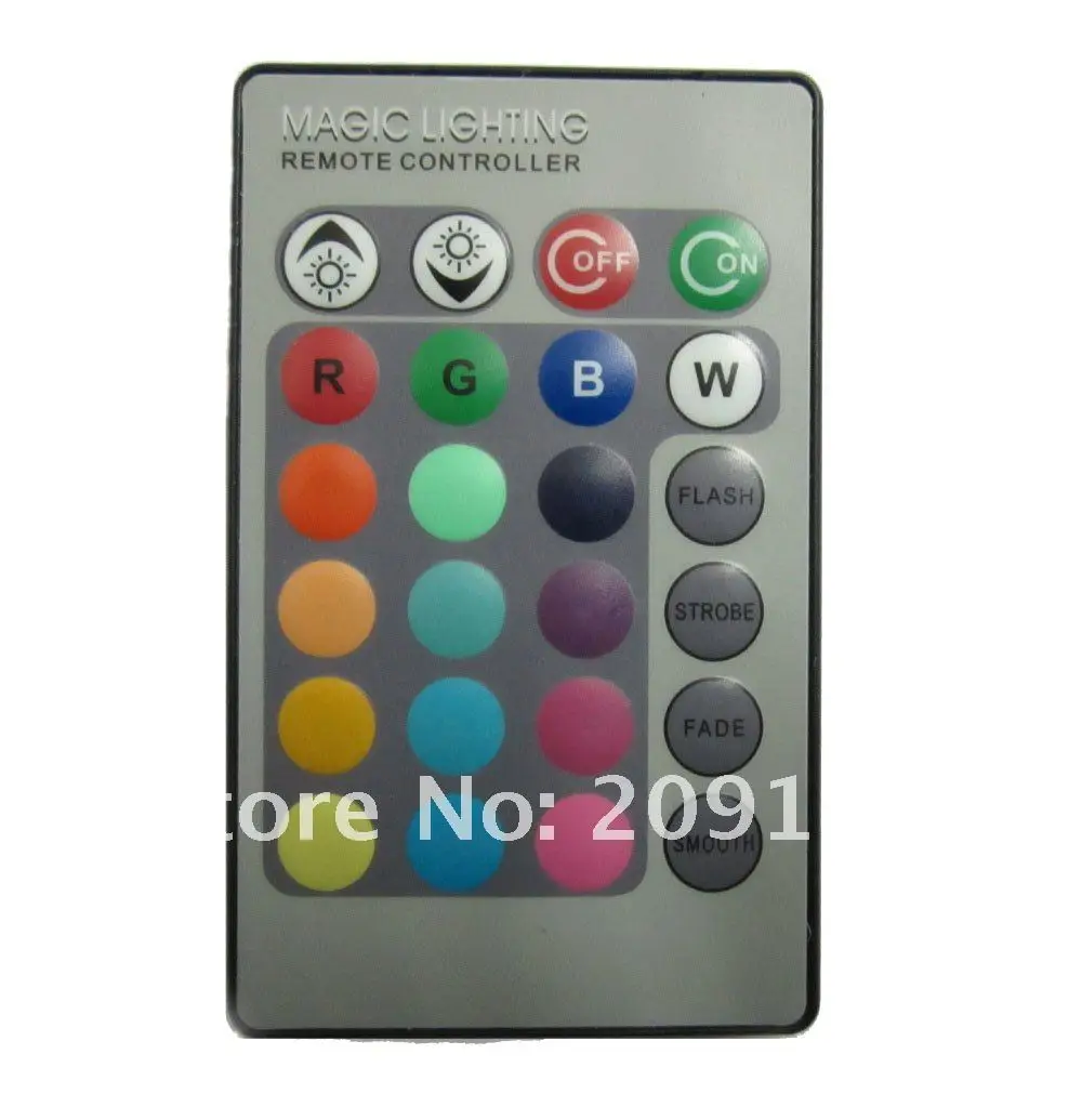 16 Colors changing RGB LED Lamp 3W E27 85-265V white light bulb RGB LED Bulb Lamp Spot with Remote Control free shipping