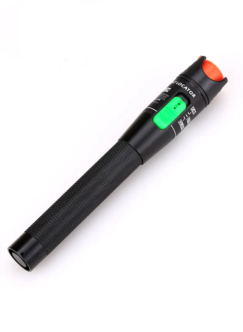 

20MW Metal Fiber Optic Visual Fault Locator Red Laser Cable Tester Test Tool with LC/SC/ST/FC Adapter for CATV
