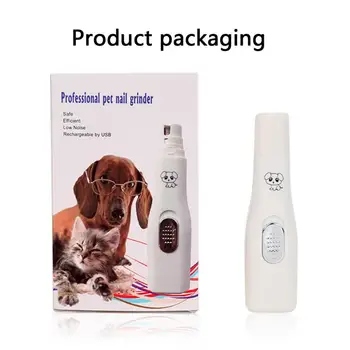 

Pet Electric Nail Clipper Petal Armor Advanced Electric Trimmer for Trimming Dogs Cats and Other Small and Medium Pet Nails